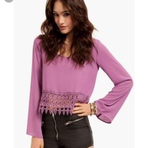 Tobi Caroline Cropped Blouse